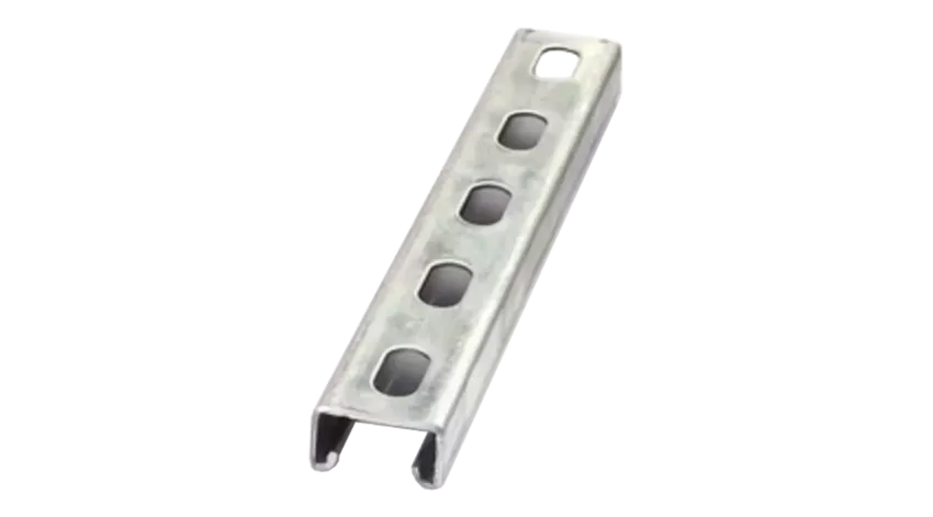 CANAL STRUT BAJO RANURADO ACERO 1-5/8"X13/16"X10FT e:2.6mm EG