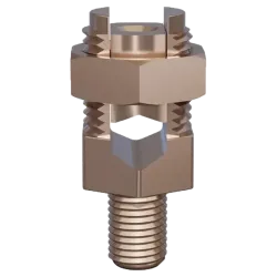 CONECTOR TIERRA TIPO KC P/2 CABLE 2-2/0AWG A ESTRUCTURA 1 PERNO 1/2", UL