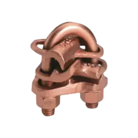 CONECTOR TIERRA CU P/2 CABLES CRUZADOS. 4AWG-2/0AWG, UL