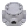 CAJA REDONDA TIPO GUAFT AL. 3/4" COVER Ø3'' NEMA 7, CL1 DIV1&2