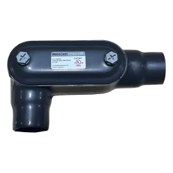 CAJA CONDULET FORM 7 TIPO LR 1/2" REVESTIDA DE PVC, ETL/UL