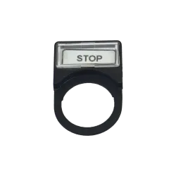 PLACA LEYENDA STOP