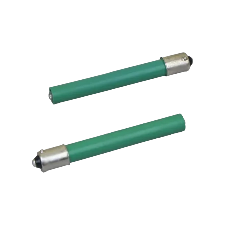 FOCO LED VERDE EXTRA LARGO 54.5mm 220VAC/VDC