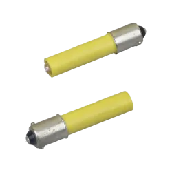 FOCO LED AMARILLO LARGO 40.0mm 220VAC/VDC