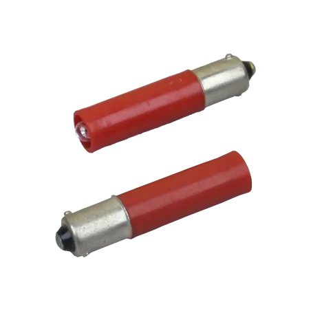 FOCO LED ROJO LARGO 40.0mm 24VAC/VDC