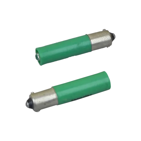 FOCO LED VERDE LARGO 40.0mm 24VAC/VDC
