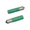 FOCO LED VERDE LARGO 40.0mm 24VAC/VDC
