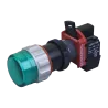 PULSADOR LUMINOSO LED VERDE 1NO - 220VAC EX