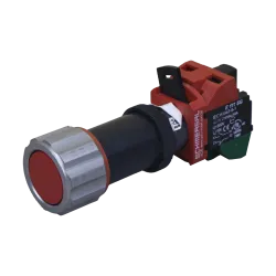 PULSADOR COLOR ROJO 1NC CSA