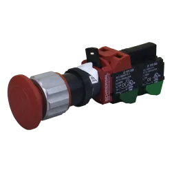PULSADOR EMERGENCIA (PUSH-PULL) 2NO + 1NC