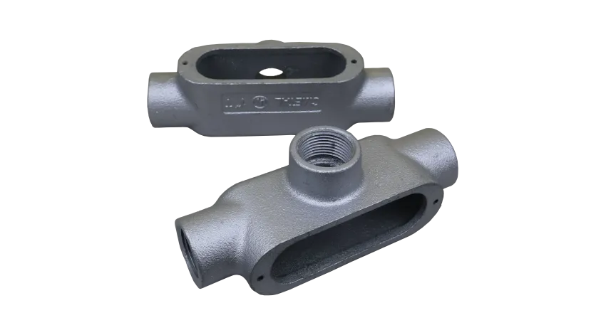 CAJA CONDULET FORM 5 TIPO T HIERRO 1/2" HDG, UL