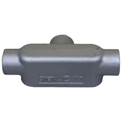 CAJA CONDULET FORM 5 TIPO T HIERRO 3" HDG, UL