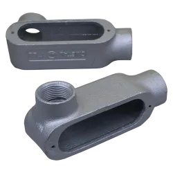 CAJA CONDULET FORM 5 TIPO LL HIERRO 3" HDG, UL