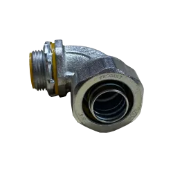 CONECTOR LIQUIDTIGHT CURVO AISL. HIERRO 1"X90° UL