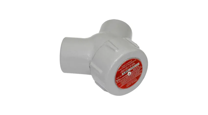 CODO ANTIEXPLOSIVO C/TAPA DE INSPECCION H-H AL. Ø1-1/2"X90° CL1 DIV1&2, UL
