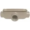 CAJA CONDULET TIPO T C/TYE ALUMINIO 1/2" NEMA 4, UL