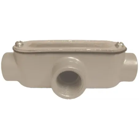 CAJA CONDULET TIPO T C/TYE ALUMINIO 2" NEMA 4, UL